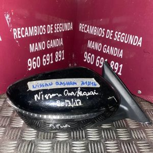 Retrovisor Nissan Qashqai 2013/2017