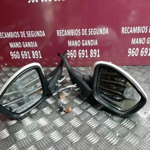 Retrovisor Peugeot 208 abatible 5+4 pines