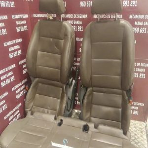 Asientos cuero volkswagen golf 5 2004/08
