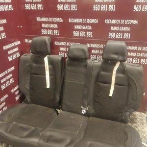 Juego asientos traseros peugeot 208 2012/18 mixtos