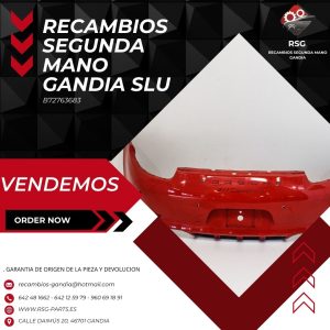 Parachoques Trasero