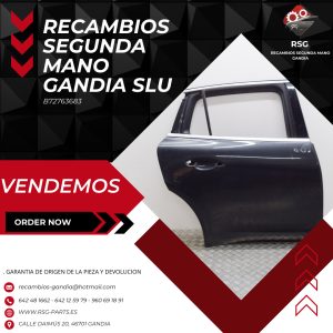 Puerta Trasera Derecha