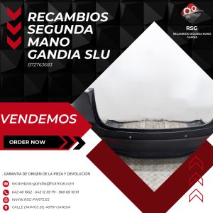 Parachoques Trasero