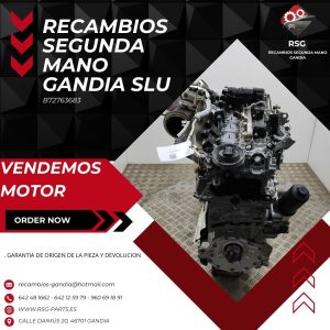 Motor del Coche Mercedes Benz GLE