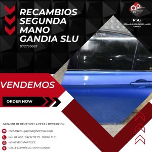 Puerta Trasera Izquierda BMW 3 (F30, F80) (2011 - 2019)
