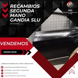 Puerta Trasera Izquierda MERCEDES-BENZ E (W212) (2008 - 2016)