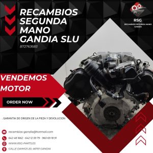 Motor del Coche BMW 2 Coupe