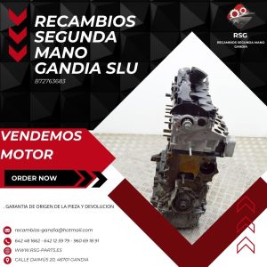 Motor desnudo VW PASSAT B7