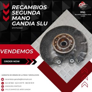 Buje Rueda Trasera Derecha MERCEDES-BENZ GL (X166) (2012 - 2015)