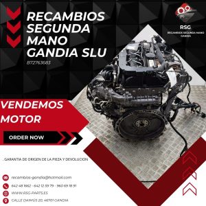 Motor del Coche MERCEDES-BENZ S