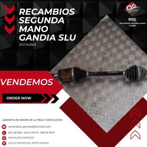 Eje Transmisión Delantero Derecho BMW X3 (F25) (2010 - 2017)