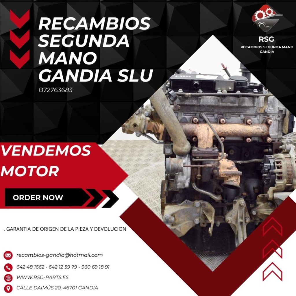 Motor del Coche FIAT DUCATO Furgon