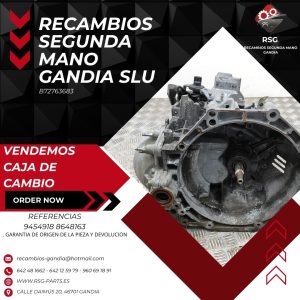 Caja de Cambios Manual CITROËN 9800478710