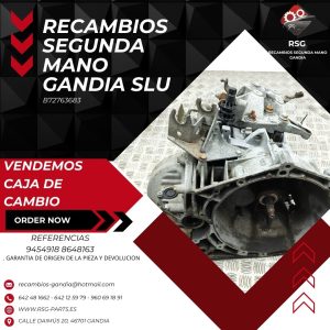 Caja de Cambios Manual CITROËN 9810927780