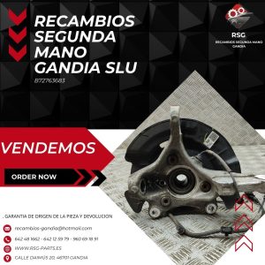 Eje Cubo Rueda Delantera Izq KIA NIRO (2016 - -)