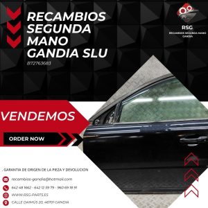Puerta Delantera Izquierda VOLVO S80 II (AS) (2006 - 2016)