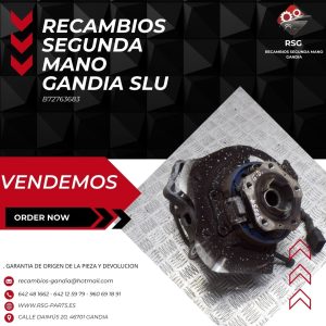 Buje de Rueda Trasera Derecha PORSCHE PANAMERA (970) (2009 - 2017)