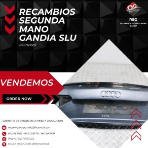 Tapa del Maletero AUDI A5 (8T3) (2007 - 2016)