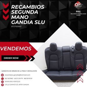 Asiento Trasero TESLA MODEL 3 (2018 - -)