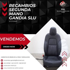 Asiento Izquierda TESLA MODEL 3 (2018 - -)