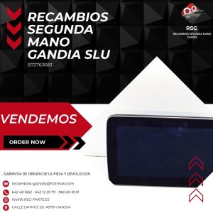 Pantalla de Navegación MERCEDES-BENZ GLE Coupe (C292) (2015 - -)