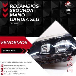 Faro Delantero Izquierdo  VW CRAFTER Furgon (SY_) (2016 - -)