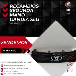 Parrilla del radiador TOYOTA HILUX VIII Pick-up (_N1_) (2015 - -)
