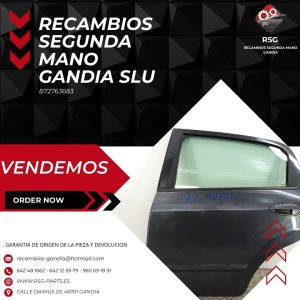 Puerta Trasera Izquierda FIAT PUNTO EVO (2008 - -)