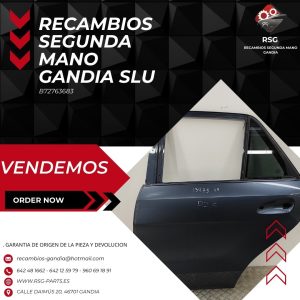 Puerta Trasera Izquierda MERCEDES-BENZ M (W166) (2011 - -)