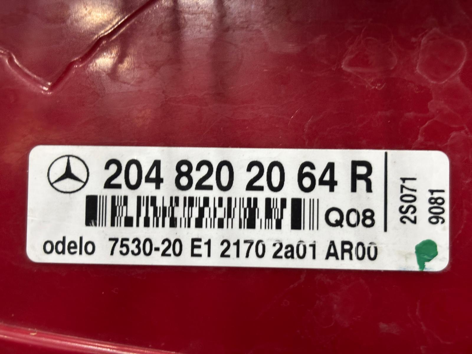 PILOTOS TRASEROS MERCEDES CLASE C W204 LED - Imagen 6